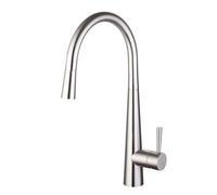 Balterley Contemporary Pull Out Single Lever Kitchen Mixer Tap, Chrome in Silver Balterley Silver