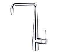 Balterley Contemporary Pull Out Single Lever Kitchen Mixer Tap With Square Swivel Spout & Chrome Finish