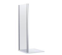 Balterley Contemporary Shower Enclosure 8mm Glass Side Panel, 1000mm, Chrome