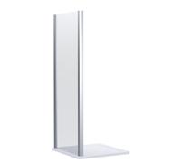 Balterley Contemporary Shower Enclosure 8mm Glass Side Panel, 800mm, Chrome