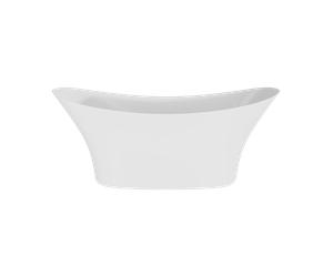 Balterley Contemporary Slipper Freestanding Bath: 1700mm x 750mm Modern Single-Ended Acrylic Bath