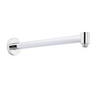 Balterley Contemporary Wall Mount Round Shower Arm - 328mm - Chrome