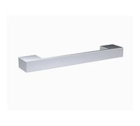 Balterley Square D Shape Furniture Handle 24 x 128 mm - Chrome in Silver Balterley Silver