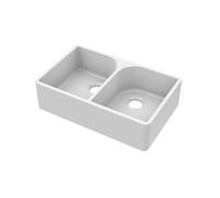 Balterley 795mm - Double Bowl Full Weir Butler Kitchen Sink - No Overflow, No Tap Hole