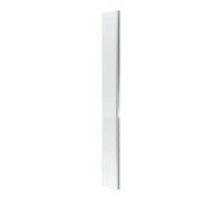 Balterley Drakelow 8mm Toughened Safety Glass Wetroom Return Screen: 215mm X 1850mm, Polished Chrome