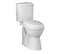 Balterley Dual Flush Comfort Height Toilet Pan, Cistern & Soft Close Seat White Balterley White