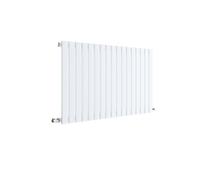 Balterley Edingale Square Horizontal Single Panel Radiator, 600mm X 992mm - Satin White