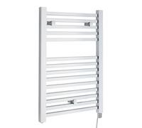 Balterley Electric Vertical Square Towel Rail With 14 Rails - 690mm X 500mm - 200 Watt - Chrome