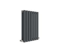 Balterley Embrace Horizontal Double Panel Radiator, 600mm X 412mm - Anthracite