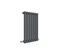 Horizontal Single Panel Radiator - 600mm x 412mm - 1034 BTU - Anthracite- Balterley