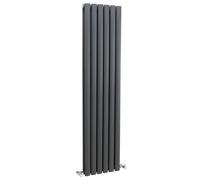 Vertical Double Panel Radiator - 1500mm x 354mm - 3099 BTU - Anthracite- Balterley