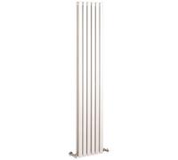 Vertical Double Panel Radiator 3638 BTU Gloss White 1800 x 354mm Balterley White One Size