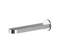 Balterley Enville Modern Round Wall Mounted Bath Spout with Smooth Water Flow Design - Polished Chrome Finish
