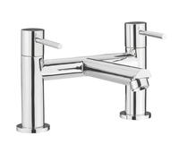 Balterley Luxury Round Deck Mounted Bath Filler Tap Chrome in Silver Balterley Silver