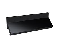 Balterley Finger Pull Furniture Handle 175 x 160 mm - Matt Black Balterley Black