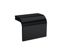 Balterley Finger Pull Furniture Handle 40 x 32 mm - Matt Black Balterley Black