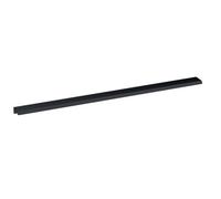 Finger Pull Handle, 500mm (320mm Centres) - Matt Black