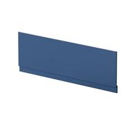 Balterley Front Bath Panel Covering with Plinth 1700mm, MDF Bath Panels, Satin Finish, Straight Front Bathroom Panels for Bathtub, Water Resistant Side Panel for Bathroom Baths (Blue)