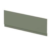 Balterley Front Bath Panel Covering with Plinth 1800mm, MDF Bath Panels, Satin Finish, Straight Front Bathroom Panels for Bathtub, Water Resistant Side Panel for Bathroom Baths (Green)