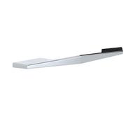 Furniture Handle Angular D Shape Handle, 180mm (160mm Centres) - Chrome