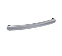 Furniture Handle Round D Shape Handle, 210mm (192mm Centres) - Satin Nickel