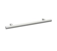 Balterley Furniture Handle Textured Knurled Bar Handle, 220mm (160mm Centres) - Satin Chrome