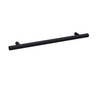 Balterley Textured Knurled Bar Furniture Handle 12 x 192 mm - Matt Black Balterley Black