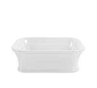 Balterley Goldsitch/stallington Countertop Rectangular Basin, 525 X 380mm - Polished White