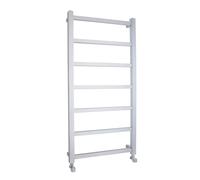 Balterley Heated Vertical Towel Rail With Square Tubes - 1200mm X 600mm - 864 Btu - Chrome