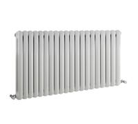 Horizontal Double Panel Radiator 4467 BTU Gloss White 635 x 1223mm Balterley White One Size