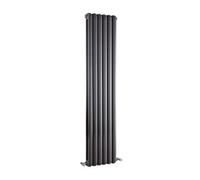 Balterley Huddlesford Vertical Double Panel Radiator, 1500mm X 383mm - Anthracite