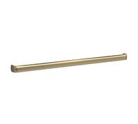 Furniture Handle Thin D Shape Handle, 328mm (320mm Centres) - Brushed Brass