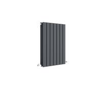 Square Horizontal Double Panel Radiator - 600mm x 412mm - 1449 BTU - Anthracite