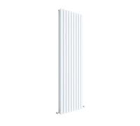 Balterley Lucia Square Vertical Double Panel Radiator, 1800mm X 528mm - Satin White