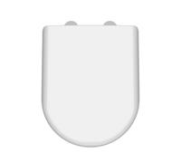 Luxury Soft Close D Shape Top Fix - White