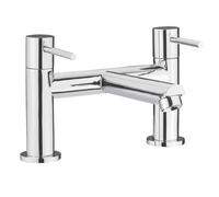 Balterley Luxury Round Deck Mounted Bath Filler Tap Chrome in Silver Balterley Silver