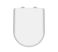 Balterley Luxury Soft Close D Shape Top Fix - White