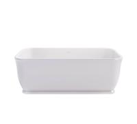 Balterley Magnus Bath 1680 x 750 (No Waste) in White Balterley White