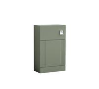 Balterley Modern Bathroom Belvide Retro Floor Standing Wc Back To Wall Toilet Unit, 500mm, Satin Green
