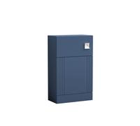 Balterley Modern Bathroom Retro Floor Standing Wc Back To Wall Toilet Unit, 500mm, Satin Blue