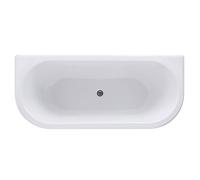 Balterley Modern Double Ended Bath, 1795 x 595 x 840mm, White Balterley White