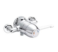 Modern Exposed Sequential Thermostatic Shower Valve Lever Handle Balterley Silver One Size