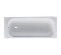 Modern Rectangular Single Ended Bath 1600x700x355mm - White