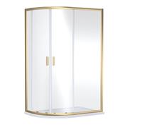 Balterley Offset Quadrant Shower Enclosure 1000x800x1850mm in Metallics Balterley Metallics