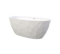 Balterley Parwich Freestanding Luxury Oval Double Ended Bath, 1690 x 800mm - Gloss White