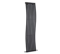Balterley Pattingham Aldershawe Vertical Single Panel Radiator, 1785mm X 413mm - Anthracite