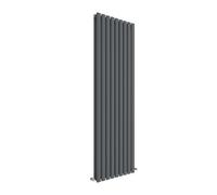 Balterley Pattingham Vertical Double Panel Radiator, 1800mm X 528mm - Anthracite