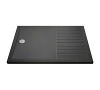 Balterley Premium Walk In Shower Tray Slate Grey 1400mm x 900mm Balterley Grey