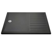 Balterley Premium Walk In Shower Tray Slate Grey 1600mm x 800mm Balterley Grey
