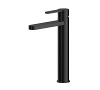 Balterley Pride Round High-Rise Mono Basin Mixer Tap - Matt Black Balterley Black